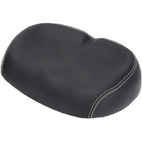 Noseless Cycling Seat Universal Women's Comfortable Widened Bicycle Saddle Replacement Cycling Accessories Suitable for Mountain and Road Bicycles
