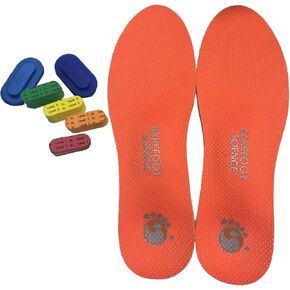 Barefoot Science - Full Length 6 Step Active Arch Activation Foot Support Insoles - Small - (W8-9.5/M6-7.5)