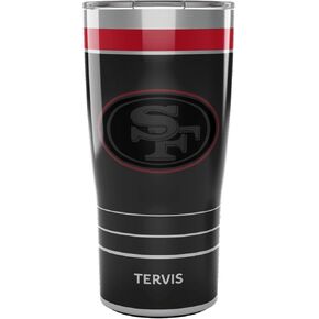 Tervis NFL San Francisco 49ers-Night Game Insulated Tumbler, 30oz, Stainless Steel