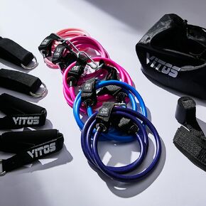 مجموعة أربطة تمارين المقاومة من فيتوس مع مقابض ومرساة باب وأشرطة للكاحل وحقيبة حمل in Kuwait