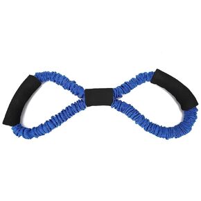 Figure 8 Resistance Band, Great Elasticity Fitness Bands for Yoga, Pilates, Stretching(Blue 40 Lbs)