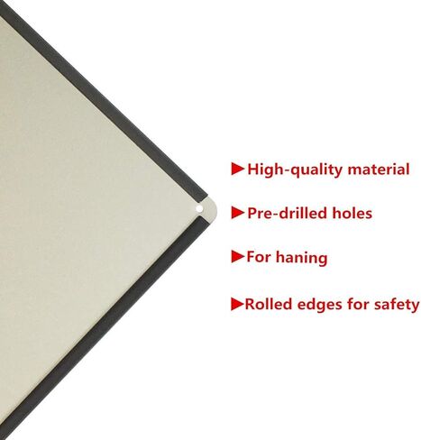 تحذير علامة القصدير المعدنية احذر! علامة حراسة الهامستر على الواجب، علامة قصدير معدنية عتيقة، لوحة حديدية لديكور المزرعة العائلية، مقاس 8 × 12 بوصة in Kuwait