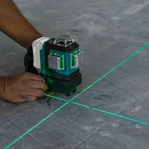 Makita SK700GDNAJ 12V max CXT® Lithium-Ion Cordless Self-Leveling 360° 3-Plane Green Laser Kit (2.0Ah), Class II, 510-530 nm, 2 mW in Saudi Arabia