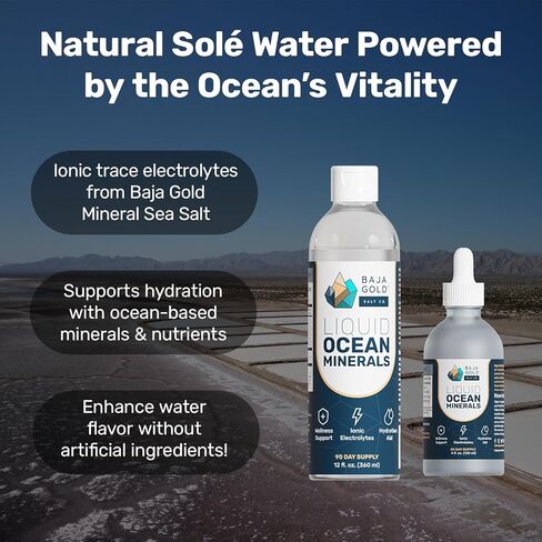 Baja Gold Liquid Ocean Minerals, 4 Fl. Oz. Tincture in Saudi Arabia