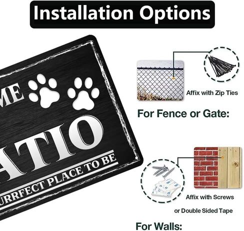 مرحبًا بكم في علامة Catio المعدنية ذات المظهر العتيق للحائط على شكل قطة للعائلة مقهى بار المزرعة حديقة المرآب اقتباسات ملهمة ديكور الحائط 8 × 12 بوصة in Kuwait