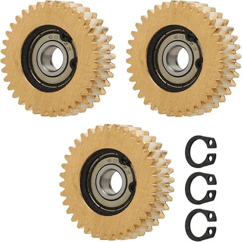 Bicycle Motor Gear Set, 38mm Electric Bike 36T Motor Gears 3Pcs Easy to Install Light Weight 36T for Electric Bike, Pocket Bike Sprocket Gear Motor Bicycle Chain Wheel Freewheel Gear Motor in Kuwait