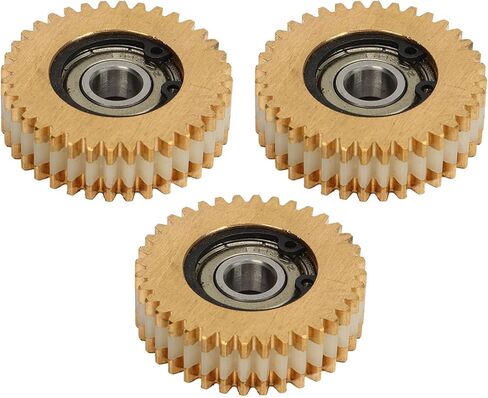 Bicycle Motor Gear Set, 38mm Electric Bike 36T Motor Gears 3Pcs Easy to Install Light Weight 36T for Electric Bike, Pocket Bike Sprocket Gear Motor Bicycle Chain Wheel Freewheel Gear Motor in Kuwait