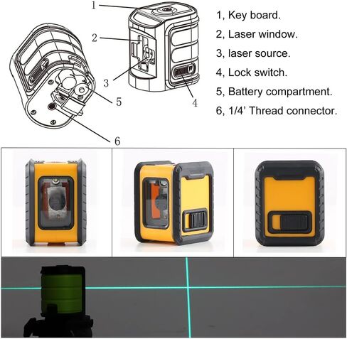 Laser Level L-Shape Bracket Magnetic Level Adapter 5/8" Port for Universal Levels Two Size… in Saudi Arabia