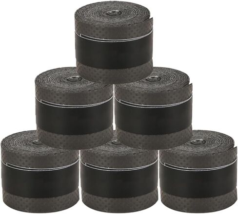 6 Pack Tennis Racket Grip Tape - Precut and Dry Feel Tennis Grip - Tennis Overgrip Grip Tape Tennis Racket - Wrap Your Racquet for High Performance in Saudi Arabia