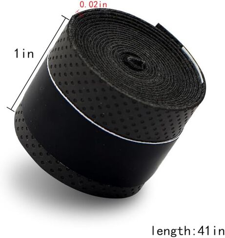 6 Pack Tennis Racket Grip Tape - Precut and Dry Feel Tennis Grip - Tennis Overgrip Grip Tape Tennis Racket - Wrap Your Racquet for High Performance in Saudi Arabia