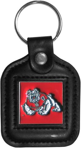 Siskiyou NCAA Fan Shop Square Leather Key Chain in Saudi Arabia