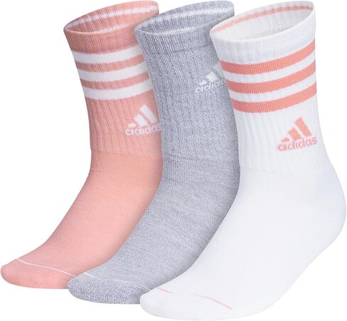 جوارب Adidas الرجالية المكونة من 3 خطوط (3 أزواج) مع ضغط القوس in Saudi Arabia