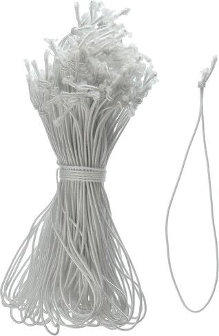Aviditi Box USA BG2502 Elastic Loop, 9", White (Pack of 1000) in Saudi Arabia