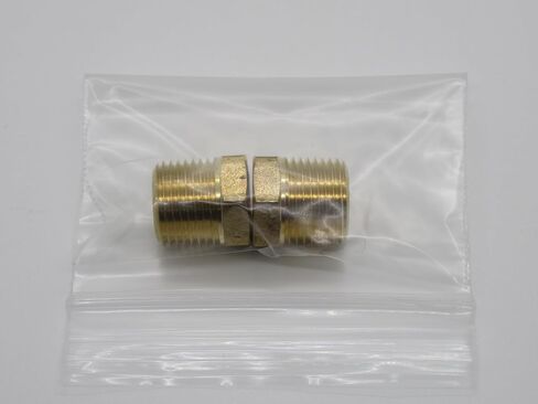 Brass Bushing, 1/2" Male X 1/4" Female NPT, (2 Pack) in Saudi Arabia