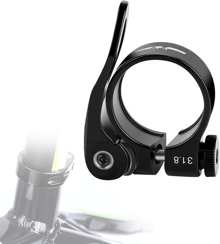 Seatpost Clamp, Quick Release Seatpost Clamp, 31.8mm Seatpost Clamp Adopts Aluminum Alloy Applies to 27.2/28.6mm Seat Post in Saudi Arabia