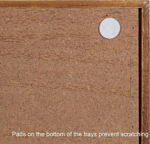 Kate and Laurel Lipton Square Decorative Wood Tray with Metal Handles, 16" x 16", White and Gold, Modern Serving Tray for Storage Or Display in Saudi Arabia