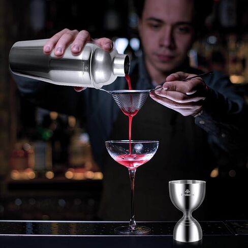 Philorn Bell Jigger for Bartending, Cocktail Jigger 2 OZ 1 OZ with Measurements Inside, Premium 304 Stainless Steel Shot Measure Double Jigger Bar Liquor Measuring Jigger in Saudi Arabia
