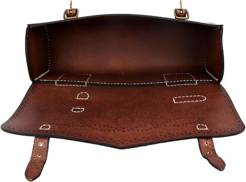 حقائب الدراجة الجلدية من TOURBON للرف الخلفي للدراجات، وحقيبة مقود الدراجة أسفل المقعد مع حزام الكتف in Kuwait