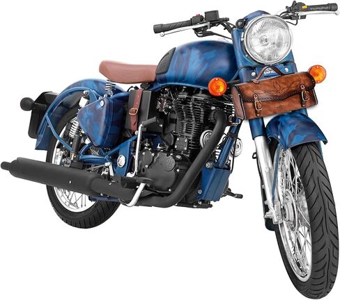 حقائب الدراجة الجلدية من TOURBON للرف الخلفي للدراجات، وحقيبة مقود الدراجة أسفل المقعد مع حزام الكتف in Kuwait