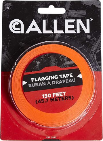 Allen Company High-Vis Flagging Tape, 150 Foot Roll 45 Orange in Saudi Arabia