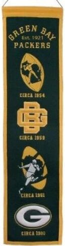 NFL Green Bay Packers Heritage Banner in Saudi Arabia