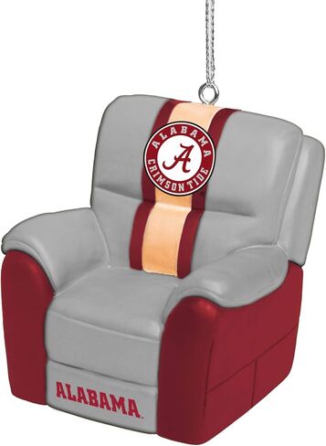 foco NCAA Reclining Chair Hanging Tree Holiday Ornament in Saudi Arabia