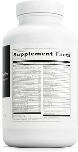 DAVINCI Labs Spectra Senior - Dietary Supplement for Cardiovascular, Ocular and Antioxidant Support - with Vitamins, Minerals, Coenzyme Q10, Ginkgo Biloba, Bilberry Extract and More - 180 Capsules in Kuwait