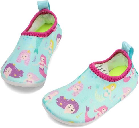 RANLY & SMILY Toddler Water Shoes Quick Dry Non-Slip Water Skin Barefoot Sports Swim Shoes Aqua Socks for Boys Girls Kids in Saudi Arabia