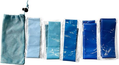 Davidamy's gift Resistance Bands Exercise Loop Bands for Women Mens, Pack of 5 Different Resistance Levels for Home Gym Exercise Workout –Fitness Equipment for Booty Legs, Training, Yoga in Saudi Arabia
