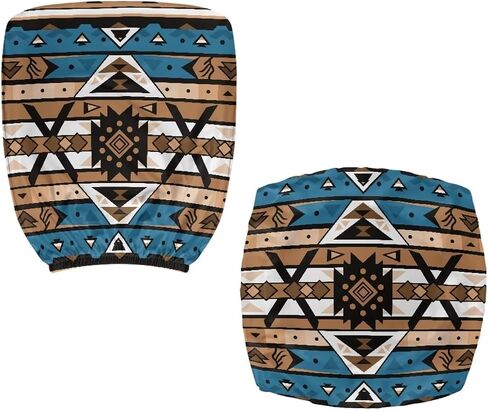 Southwestern Pattern Office Chair Cover Stretchable 2 Piece,Navajo Native American Tribal Computer Chair Backrest Cover and Seat Cushion Cover Elastic Desk Chair Cover in Saudi Arabia