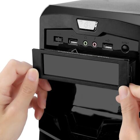 V BESTLIFE وحدة تحكم في سرعة المروحة جهاز كمبيوتر شخصي، وحدة تحكم في مروحة وحدة المعالجة المركزية، مستشعر درجة حرارة الكمبيوتر، محرك تبريد الكمبيوتر، لوحة LCD الأمامية in Kuwait