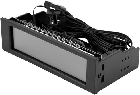 V BESTLIFE وحدة تحكم في سرعة المروحة جهاز كمبيوتر شخصي، وحدة تحكم في مروحة وحدة المعالجة المركزية، مستشعر درجة حرارة الكمبيوتر، محرك تبريد الكمبيوتر، لوحة LCD الأمامية in Kuwait