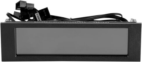 V BESTLIFE وحدة تحكم في سرعة المروحة جهاز كمبيوتر شخصي، وحدة تحكم في مروحة وحدة المعالجة المركزية، مستشعر درجة حرارة الكمبيوتر، محرك تبريد الكمبيوتر، لوحة LCD الأمامية in Kuwait