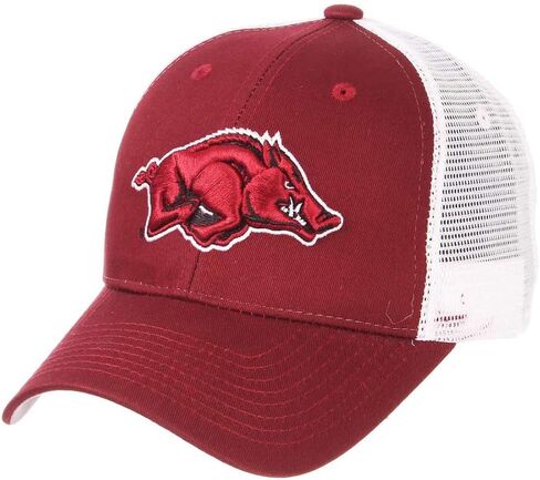 Zephyr Men's Arkansas Razorbacks Adjustable Snapback Hat Big Rig, Arkansas Razorbacks - Team Color, Adjustable in Saudi Arabia