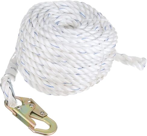 GUARDIAN 10600 Standing Seam Roof Clamp & Bucket of Safe-Tie - 5 Gallon Bucket, 50 ft. Vertical Lifeline Assembly, 5 Temper Reusable Anchor, Safety Harness Kit in Kuwait