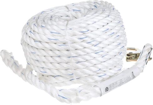 GUARDIAN 10600 Standing Seam Roof Clamp & Bucket of Safe-Tie - 5 Gallon Bucket, 50 ft. Vertical Lifeline Assembly, 5 Temper Reusable Anchor, Safety Harness Kit in Kuwait