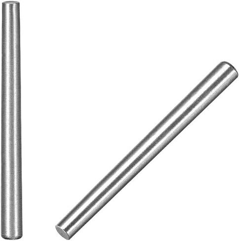 uxcell 45# Carbon Steel GB117 50mm Length 4mm Small End Diameter 1:50 Taper Pin 10Pcs in Saudi Arabia