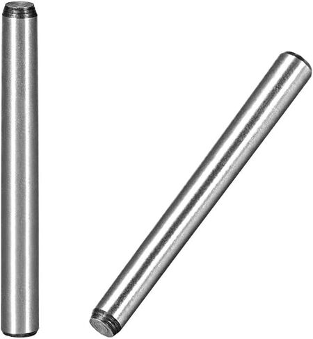 uxcell 45# Carbon Steel GB117 50mm Length 4mm Small End Diameter 1:50 Taper Pin 10Pcs in Saudi Arabia