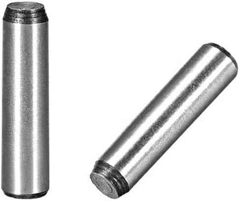 uxcell 45# Carbon Steel GB117 50mm Length 4mm Small End Diameter 1:50 Taper Pin 10Pcs in Saudi Arabia