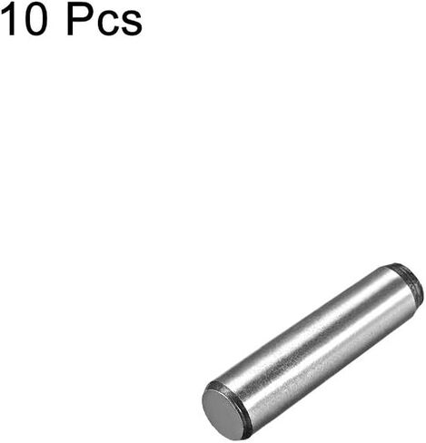 uxcell 45# Carbon Steel GB117 50mm Length 4mm Small End Diameter 1:50 Taper Pin 10Pcs in Saudi Arabia