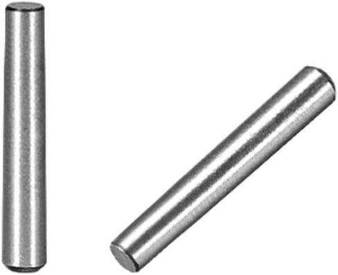uxcell 45# Carbon Steel GB117 50mm Length 4mm Small End Diameter 1:50 Taper Pin 10Pcs in Saudi Arabia