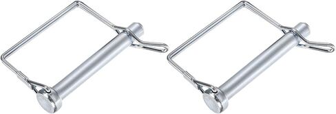 دبوس توصيل أمان مربع (9.5 × 70 مم)، قطعتان من دبوس قفل عمود من الفولاذ الكربوني مع الأذن - لبناء المنزل، والجرارات، والمقطورات، والشاحنات، والجزازات in Kuwait