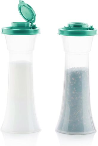مجموعة خفق ملح وفلفل الساعة الرملية من تابروير، أغطية محكمة الغلق، خالية من مادة BPA، آمنة للاستخدام في غسالة الأطباق in Saudi Arabia