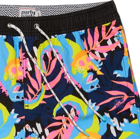 شورت سباحة رجالي من Party Pants USA، شخصيات، شورت سباحة قابل للتمدد، درزة داخلية 5.5 بوصة in Saudi Arabia