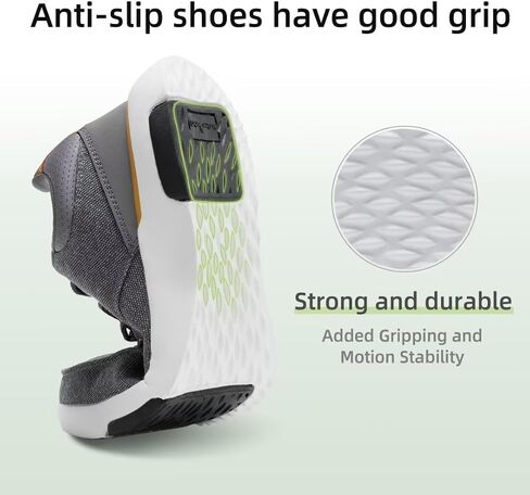 أحذية مشي مريحة لتقويم العظام للرجال من OrthoComfoot مع دعم للقوس، سهلة الارتداء كاجوال لالتهاب اللفافة الأخمصية، أحذية رياضية عصرية مقاومة للانزلاق بأربطة قابلة للتعديل لألم القدم والكعب in Saudi Arabia