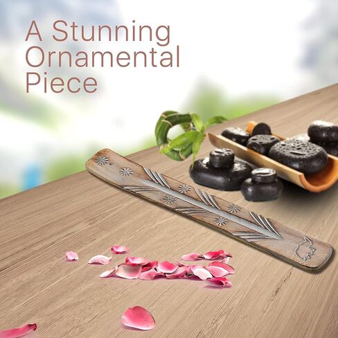 Satya Super Hit Incense Sticks, Satya sai baba Insenses 15gmx3 (45 gm) pack with Raajsee Incense holder Bundle, Satya Nag champa Natural Incense in Kuwait