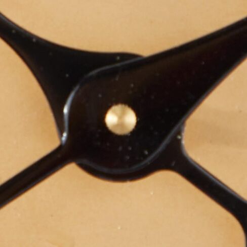 The Novogratz Seagrass Round Wall Clock with Weaving Design, 31" x 2" x 31", Gold in Saudi Arabia