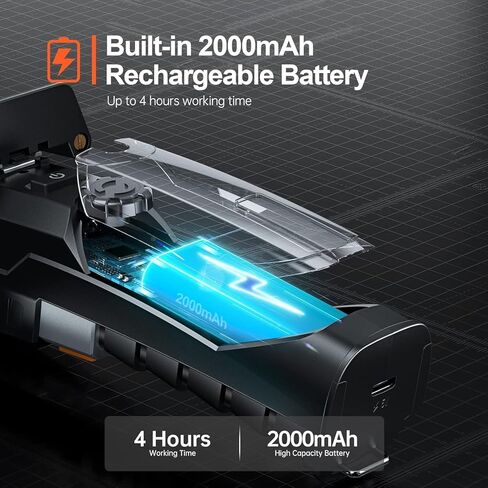 كاميرا فحص لاسلكية من تيسلونج، كاميرا على شكل ثعبان بمنظار 1080 بكسل مع 7 مصابيح LED وعدسة 0.28 بوصة فيديو عالي الدقة وكاميرا فحص IP67 مقاومة للماء in Kuwait