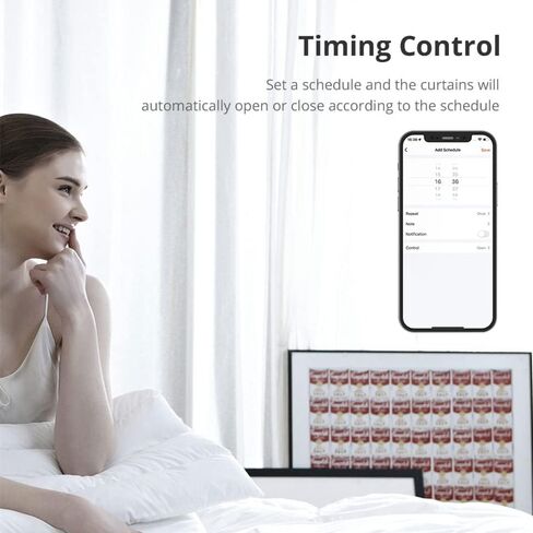 Blindsmart Smart Curtains System, Tool-Free Easy Installation, Smart Curtain Tracks WiFi Electric Motorized Curtains Rod with Remote Control, App Control, Alexa & Google Home Voice Control (4m (157")) in Saudi Arabia