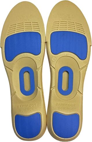 Barefoot Science - Full Length 6 Step Active Arch Activation Foot Support Insoles - Small - (W8-9.5/M6-7.5) in Saudi Arabia